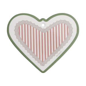 Keramický talířek ve tvaru srdce Brandani Peony