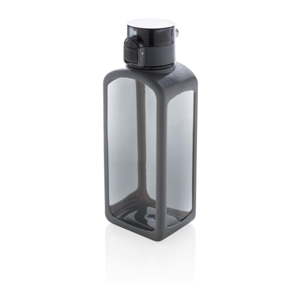 Černá uzamykatelná lahev s automatickým otvíráním XD Design Collection, 600 ml