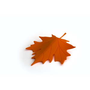 Oranžový dveřní klín ve tvaru listu Qualy&CO Autumn