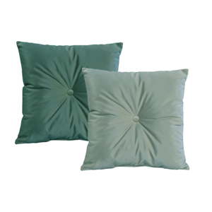 Sada 2 zelených polštářů JohnsonStyle Magic Velvet, 55 x 55 cm