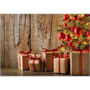 Koberec Vitaus Christmas Period Rustic Gifts, 50 x 80 cm