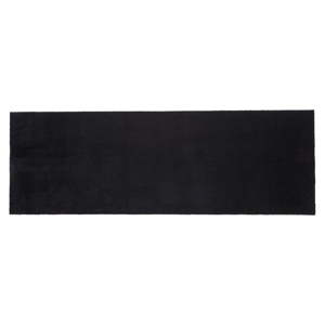 Černá rohožka tica copenhagen Unicolor, 67 x 200 cm