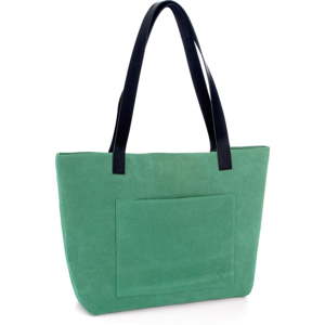 Zelená kožená kabelka Woox Rostellum