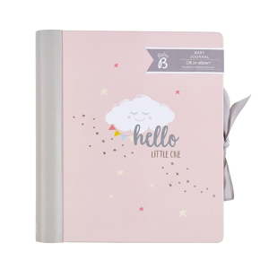 Růžový deník miminka Busy B