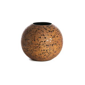 Hnědá váza Simla Ball, ⌀ 33 cm