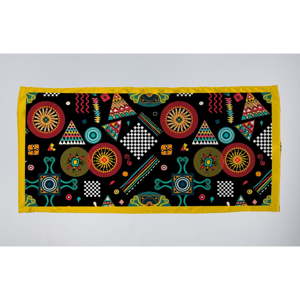Dámský šátek Madre Selva Geometric, 70 x 50 cm