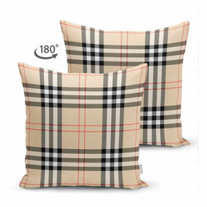 Povlak na polštář Minimalist Cushion Covers Flannel, 45 x 45 cm