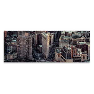 Obraz Styler Canvas Silver City, 60 x 150 cm
