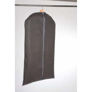 Šedý závěsný obal na šaty Compactor Garment, délka 100 cm