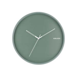 Mátově zelené nástěnné hodiny Karlsson Hue, ø 40 cm