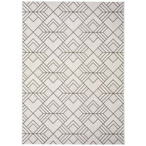Bílobéžový venkovní koberec Universal Silvana Caretto, 120 x 170 cm