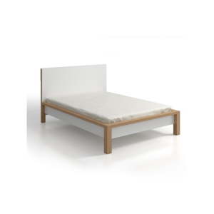 Dvoulůžková postel z borovicového dřeva SKANDICA InBig, 140 x 200 cm