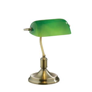 Stolní lampa Evergreen Lights Retro Verde