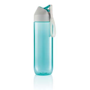 Šedo-modrá lahev na vodu XD Design Neva, 450 ml