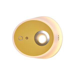 Carpyen LED nástěnné světlo Zoom, bodovka USB výstup žlutá