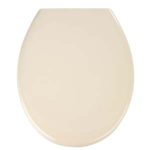 Světle růžové WC sedátko se snadným zavíráním Wenko Premium Ottana, 44,5 x 37,5 cm