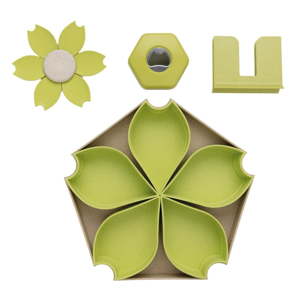 Zelený 4dílný servírovací set XD Design Collection