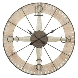 Nástěnné hodiny Mauro Ferretti Wind, Ø 90 cm
