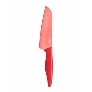 Červený nůž The Mia Santoku, délka 13 cm
