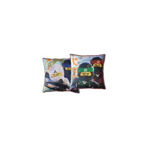 Dětský oboustranný polštář Halantex Lego Ninjas, 40 x 40 cm