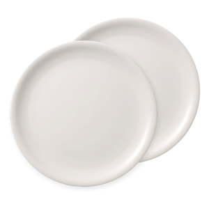 Sada 2 bílých porcelánových talířů Villeroy & Boch Vapiano