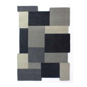 Vlněný koberec Flair Rugs Illusion Collage Odette, 120 x 180 cm