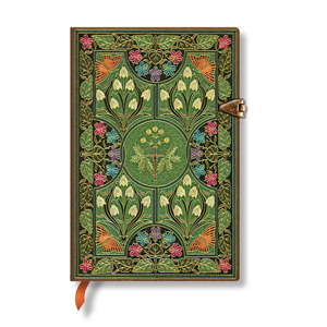 Linkovaný zápisník s tvrdou vazbou Paperblanks Poetry in Bloom, 9,5 x 14 cm