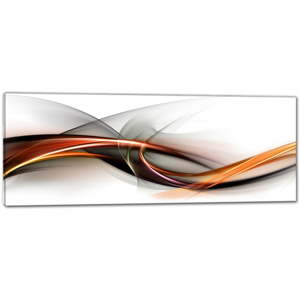 Obraz Styler Glasspik Abstraction, 50 x 125 cm