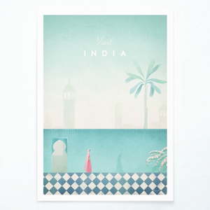 Plakát Travelposter India, A2