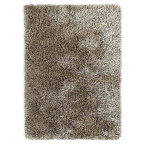 Hnědý ručně tuftovaný koberec Think Rugs Monte Carlo Mink, 60 x 115 cm