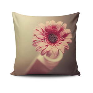 Polštář s příměsí bavlny Cushion Love Rose, 45 x 45 cm