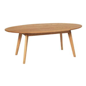 Přírodní konferenční stolek z dubového dřeva Folke Yumi, 130 x 65 m
