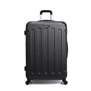 Černý cestovní kufr na kolečkách Bluestar, 32 l
