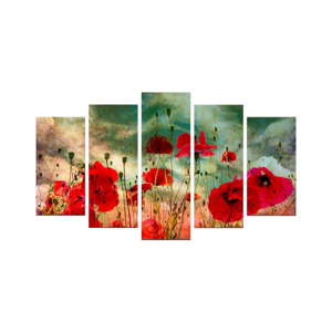 Vícedílný obraz Poppy Seed, 110 x 60 cm