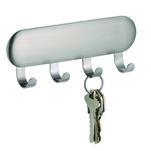 Samodržicí věšák na klíče iDesign Forma, 16 x 14 cm