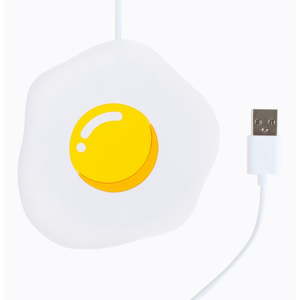 USB ohřívač na nápoje Just Mustard Eggciting