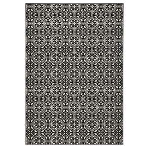 Černý koberec Hanse Home Gloria Pattern, 200 x 290 cm