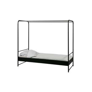 Černá jednolůžková postel vtwonen Bunk, 90 x 200 cm