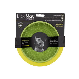 Lízací miska Wobble Light Green – LickiMat