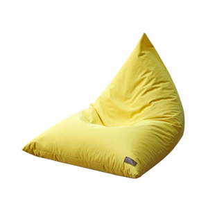 Žlutý sedací vak Evergreen House Comfy
