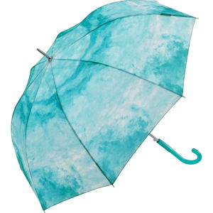 Zelený větruodolný deštník Ambiance Cloud Effect, ⌀ 122 cm