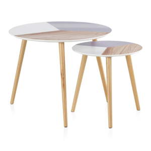 Sada 2 konferenčních stolků Geese Nordic Style Puro, ⌀ 60 cm