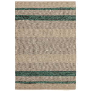Hnědo-zelený koberec Asiatic Carpets Fields, 160 x 230 cm