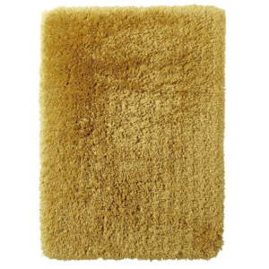Žlutý ručně tuftovaný koberec Think Rugs Polar PL Yellow, 80 x 150 cm