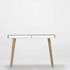 Konzolový stolek z dubového dřeva Gazzda Ena, 110 x 42 x 75 cm