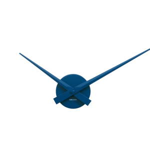 Modré nástěnné hodiny Karlsson Time Mini, ø 44 cm