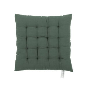 Zelený podsedák na židli Tiseco Home Studio, 40 x 40 cm