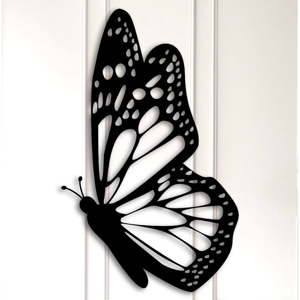 Kovová nástěnná dekorace Butterfly