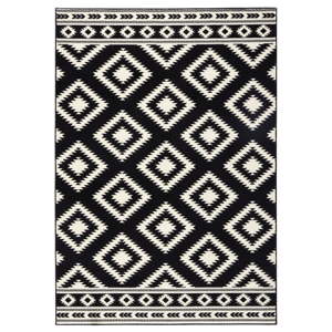 Černý koberec Hanse Home Gloria Ethno, 160 x 230 cm