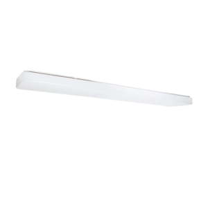 Bílé stropní svítidlo s ovládáním teploty barvy SULION, 120 x 30 cm